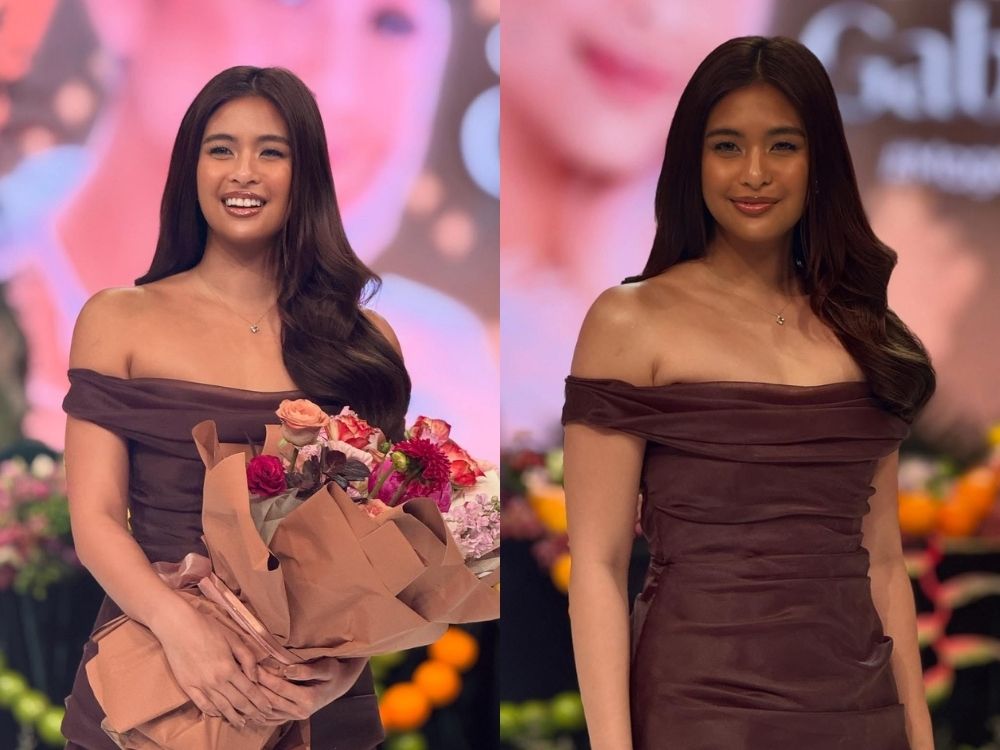 Gabbi Garcia during her contract renewal on May 23, 2025 | Photo: GMA Regional TV