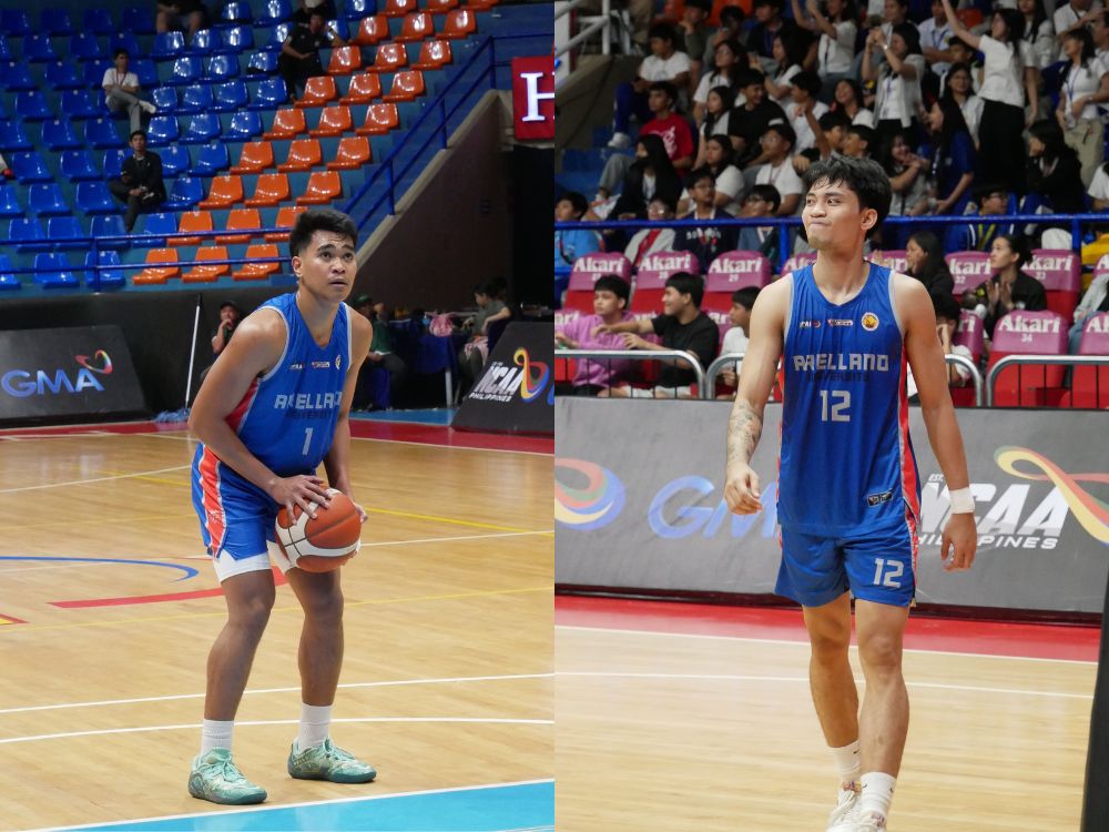 Arellano's T-Mc Ongotan and Renzo Abiera share load in Chiefs' win | Photo: Bryan Presillas