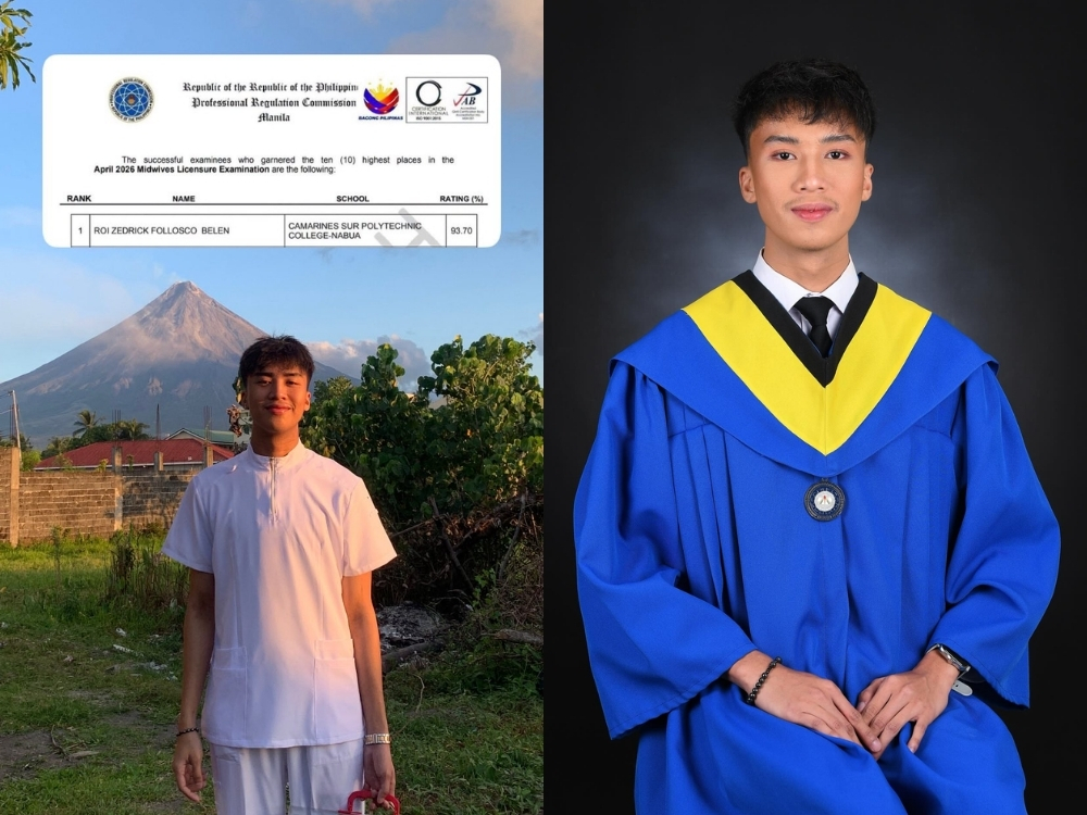 Photos courtesy: Zedrick Belen; Professional Regulation Commission (PRC)/Facebook