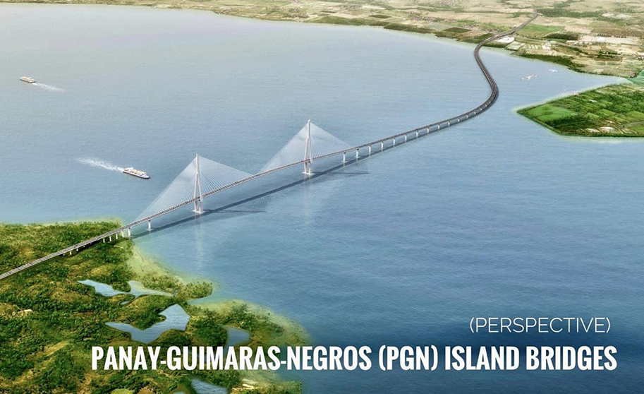 Panay-Guimaras-Negros (PGN) Island Bridges perspective | Courtesy: DPWH