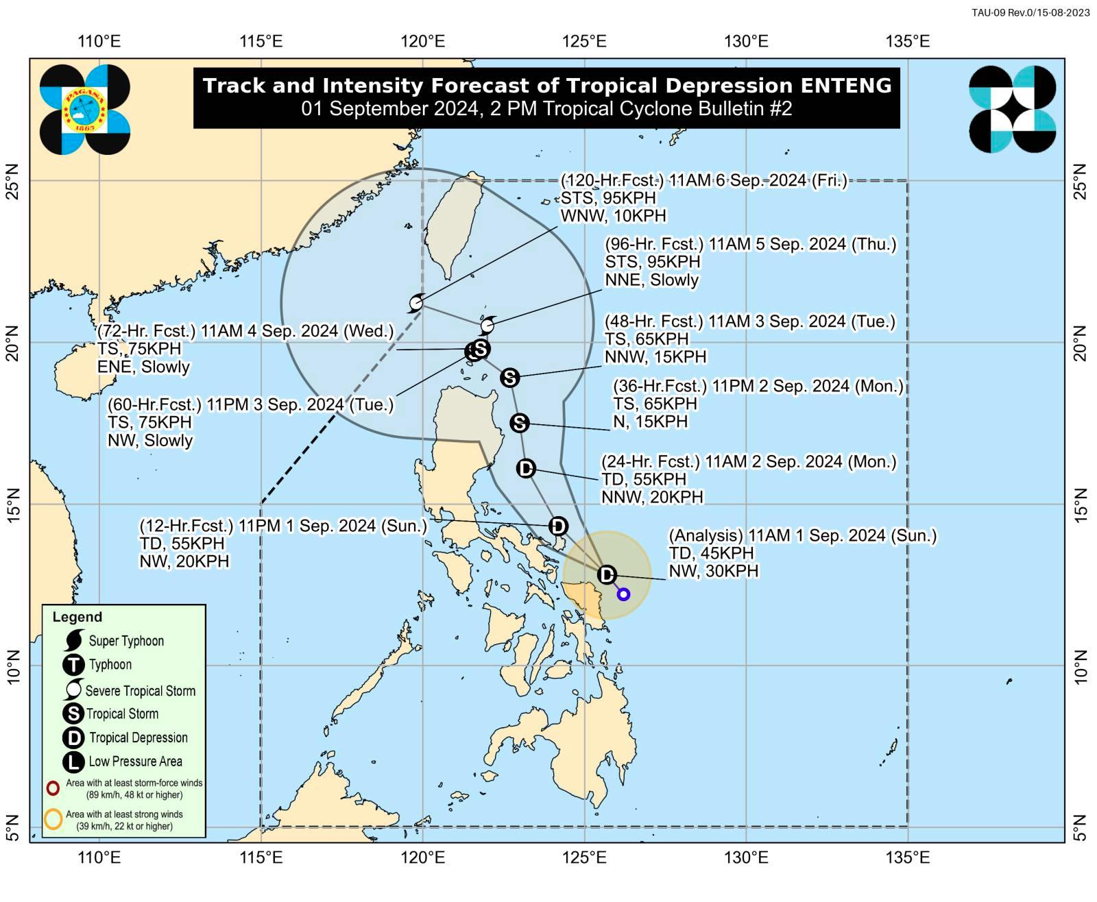 Image from PAGASA Visayas