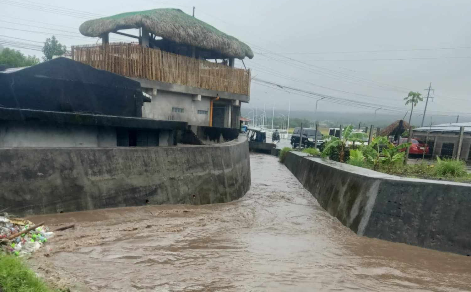 Situation in Brgy Taytay, Camalig, Albay noon on October 22, 2024 | Courtesy: Brgy Taytay