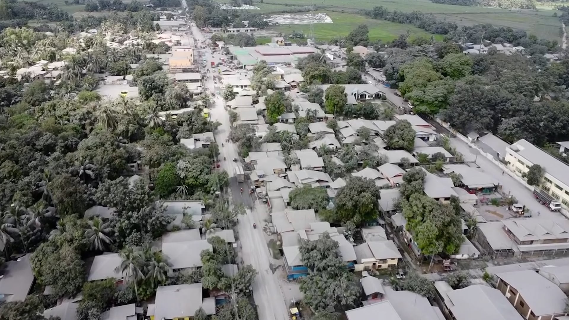 Ash from Kanlaon Volcano blankets this area in Bago City | Photo courtesy: XSR Adventures