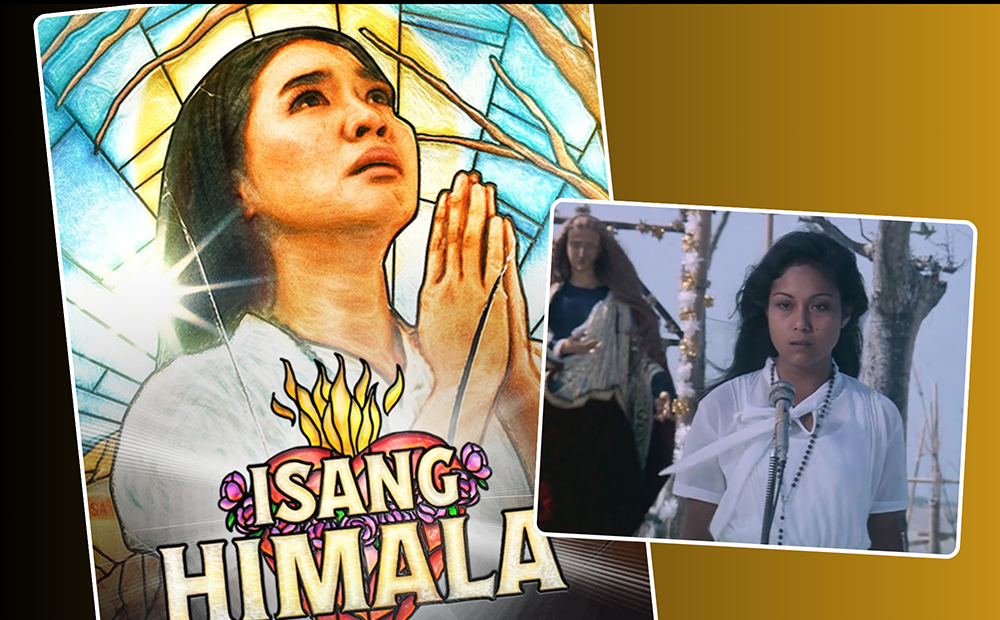 Images from 2024’s ‘Isang Himala’ movie poster (left) and 1982’s ‘Himala’ movie