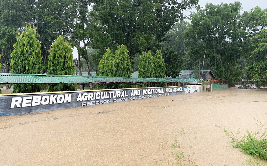 Flooding in Dumalinao, Zamboanga del Sur | Courtesy: Judy Ann Belendrez- Roda