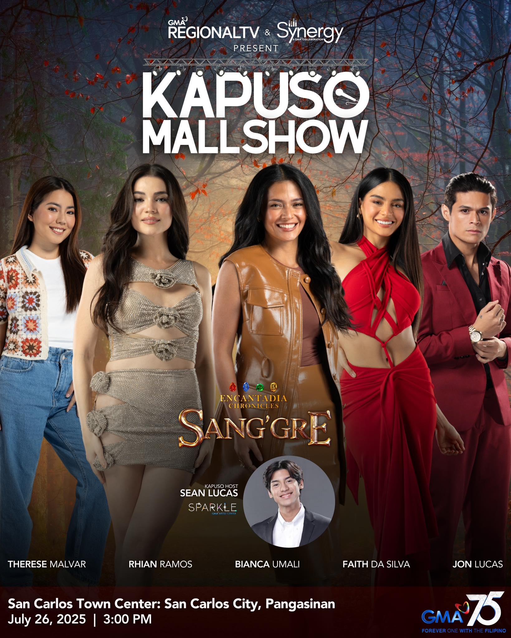 Card from GMA Regional TV and Synergy