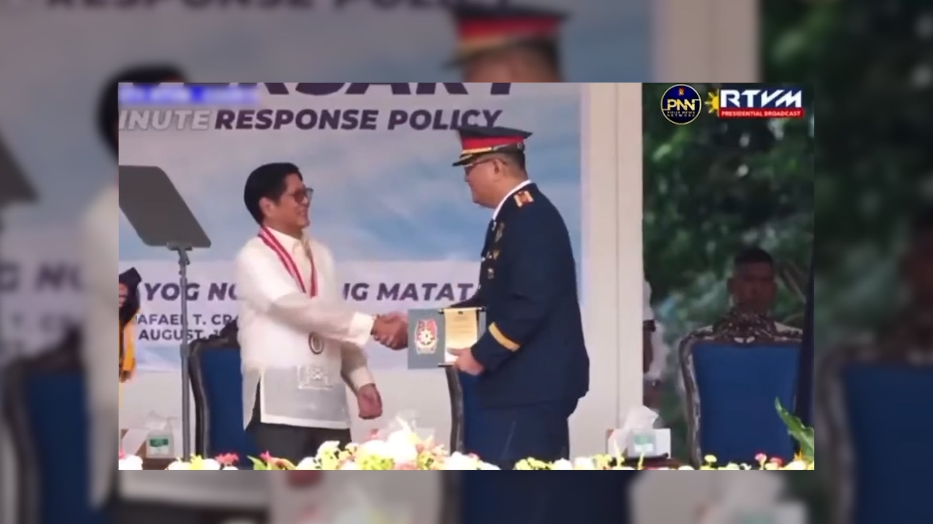 Image from Radio TV Malacañang Live