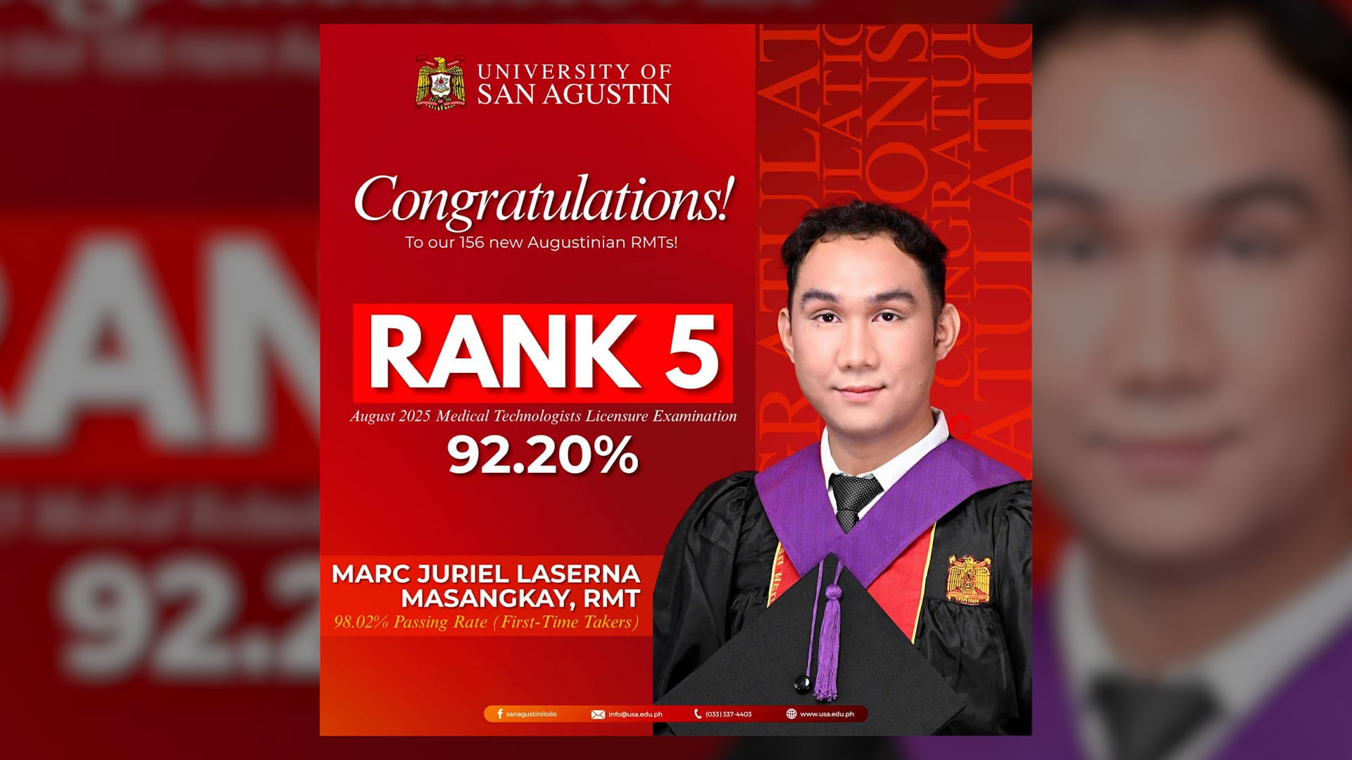 Image courtesy: University of San Agustin