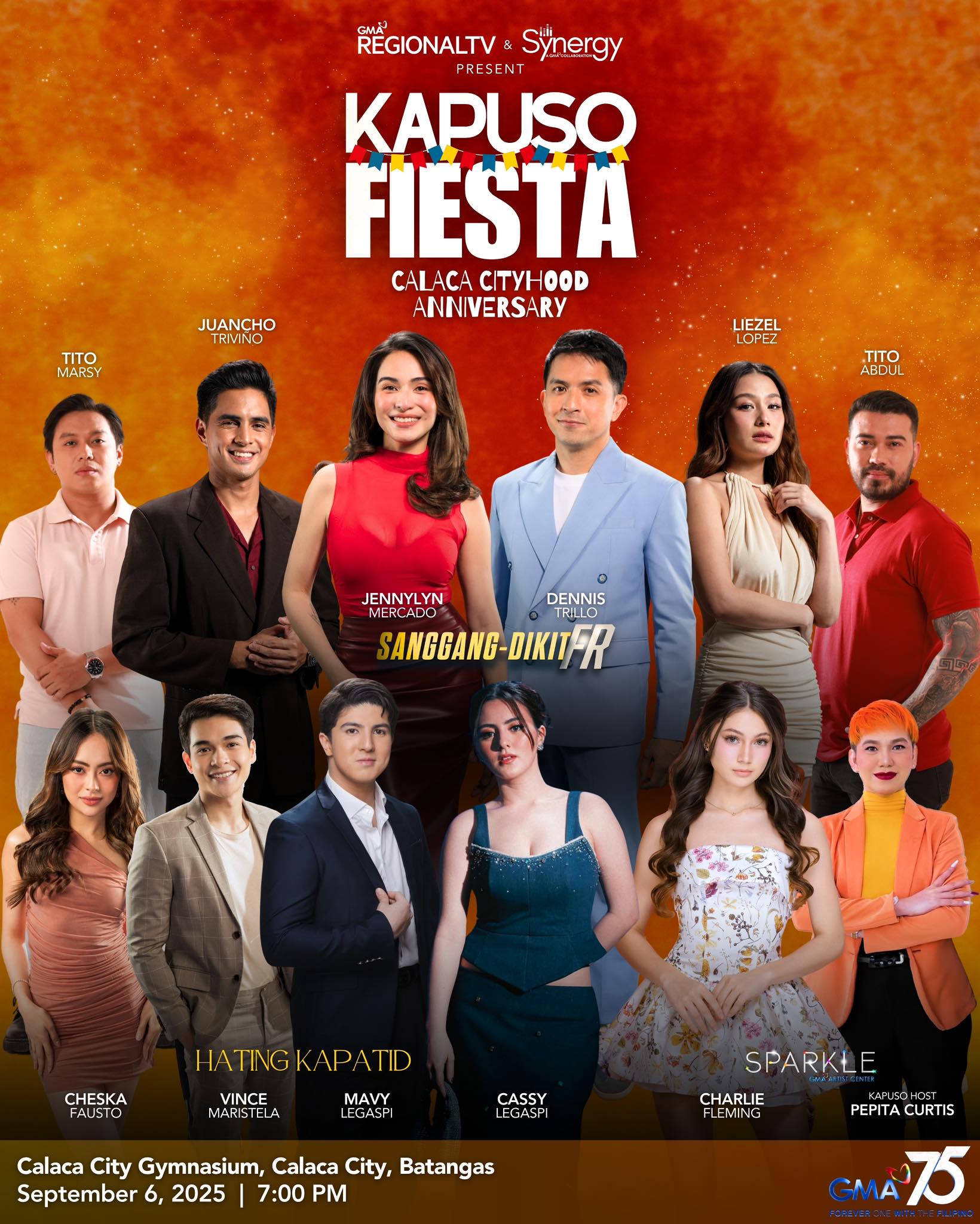 Kapuso Fiesta in Calaca City, Batangas