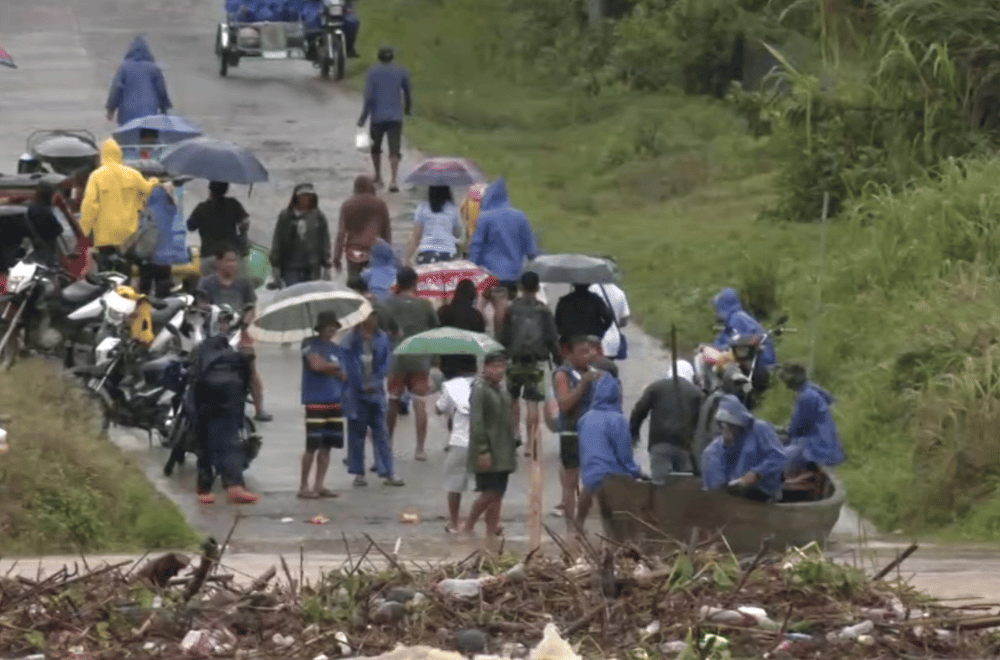 Up to 327 people affected in Cagayan flooding due to #CarinaPH