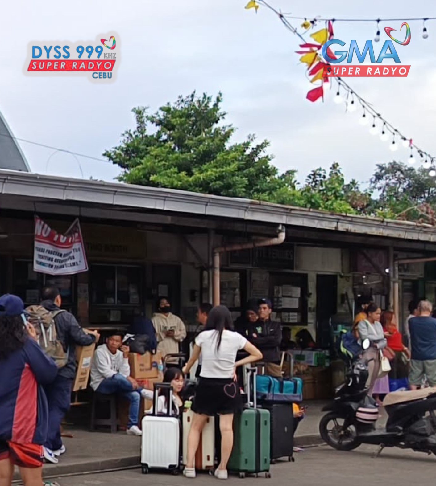 Image via Decemay Padilla/GMA Super Radyo Cebu