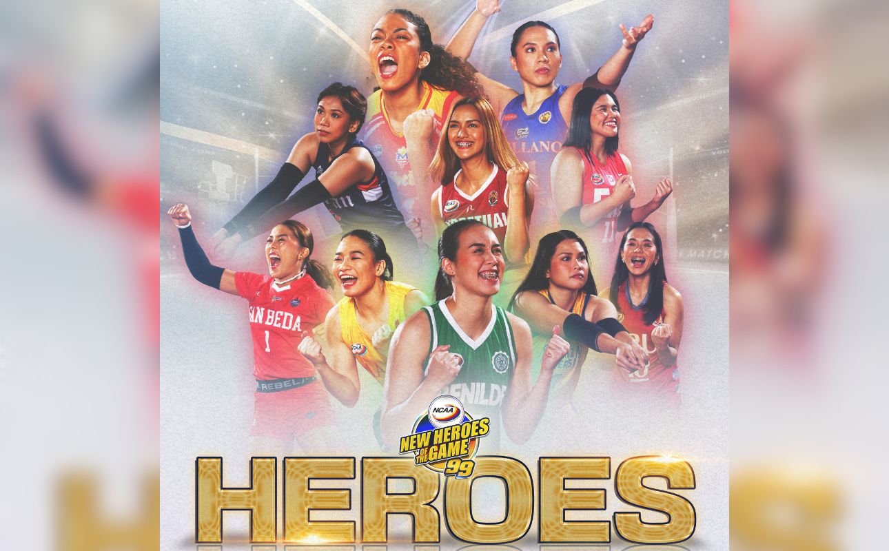 Filipina heroes will rise: NCAA S99 Women’s Volleyball Tournament kicks off on April 7 on GTV