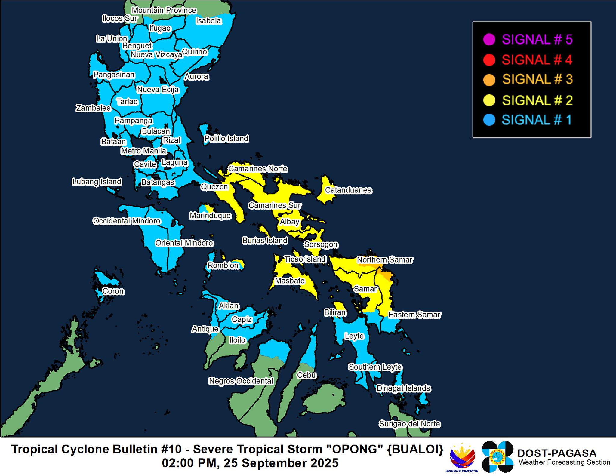 Image courtesy: DOST-PAGASA