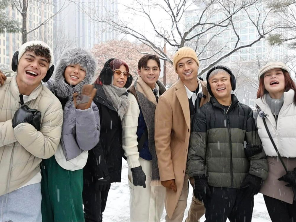 Running Man Ph Season 2 Runners: (L-R) Kokoy, Angel, Glaiza, Miguel, Mikael, Buboy, Lexi