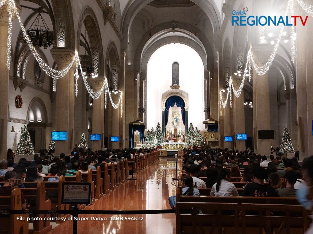 In photo: Manila Cathedral