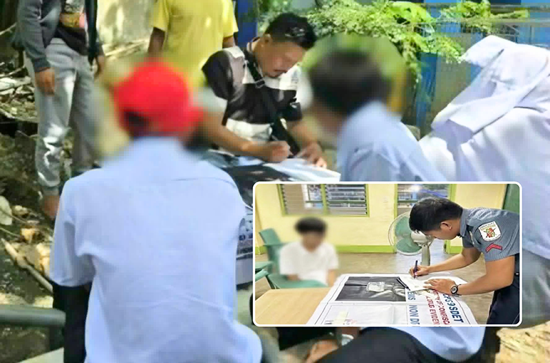 Photos courtesy: Iloilo City Police Office via GMA Regional TV Ratsada Balita