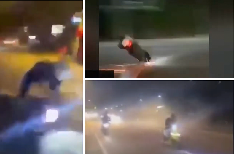 Images from video courtesy of Francis Akeem via GMA Regional TV One Mindanao