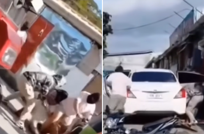 Images from video via GMA Regional TV Balitang Bisdak