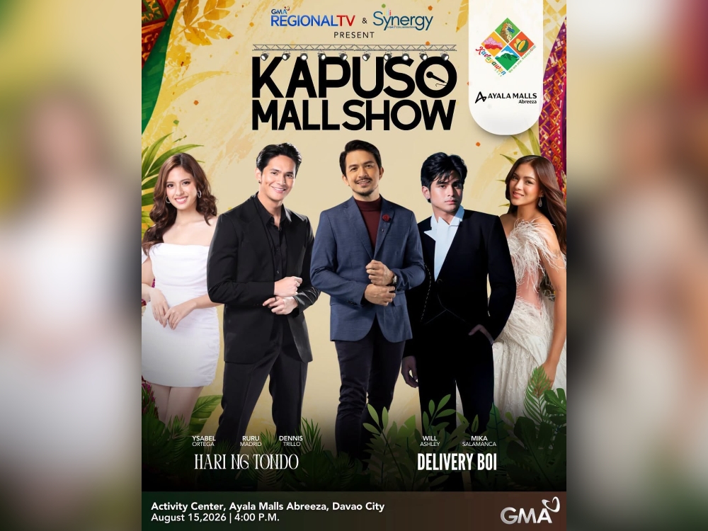 Dennis Trillo, Ruru Madrid headline Kapuso stars in Davao’s Kadayawan Festival | GMA Regional TV