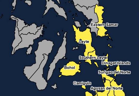 Card courtesy: DOST-PAGASA