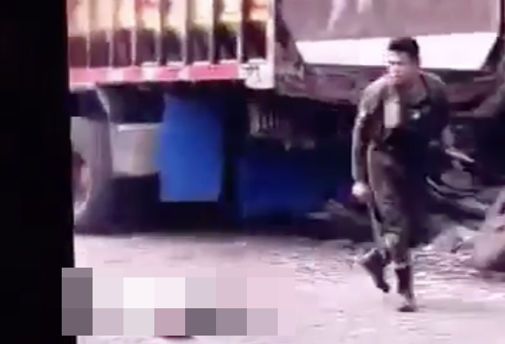 Photo courtesy: Moises Padilla PNP via GMA Regional TV One Western Visayas