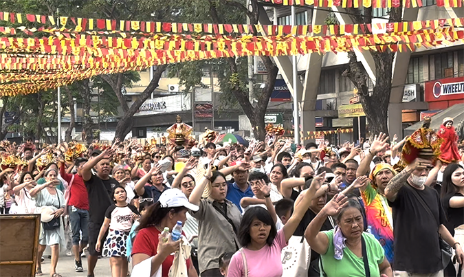 Solemn Foot Procession for Sinulog 2024