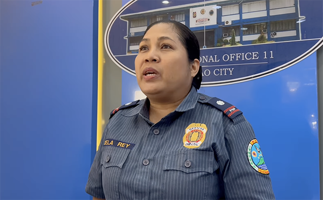 PRO-11 spokesperson, P/Maj. Catherine dela Rey