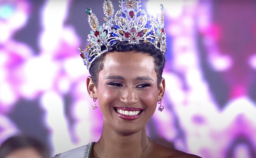 Image from Miss Eco International YT livestream