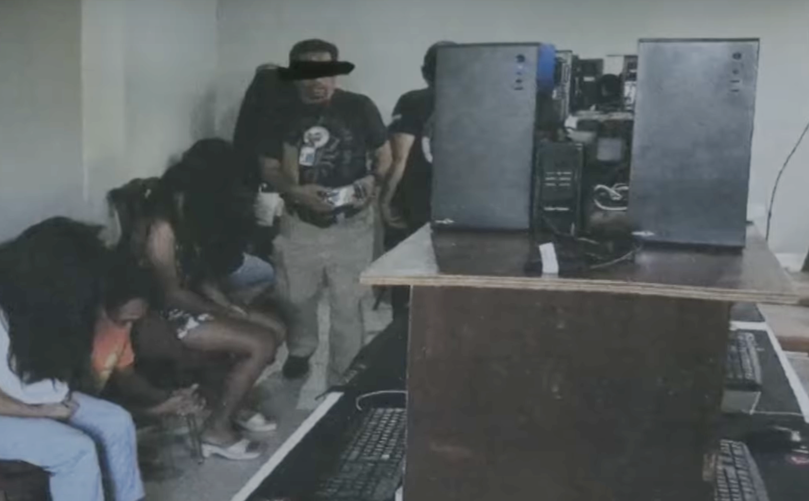 Image from video courtesy of NBI CEVRO via GMA Regional TV Balitang Bisdak