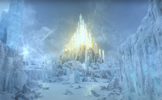 Mine-a-ve, the world of ice in Encantadia Chronicles: Sang’gre