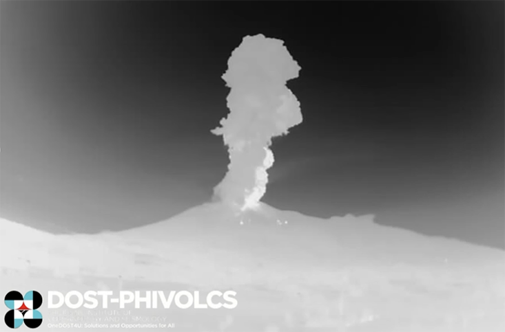 Image courtesy: PHIVOLCS-DOST