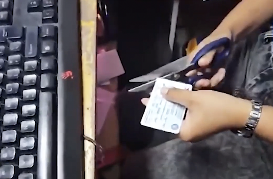 Image from video courtesy of LTO-NIR via GMA Regional TV Ratsada Balita