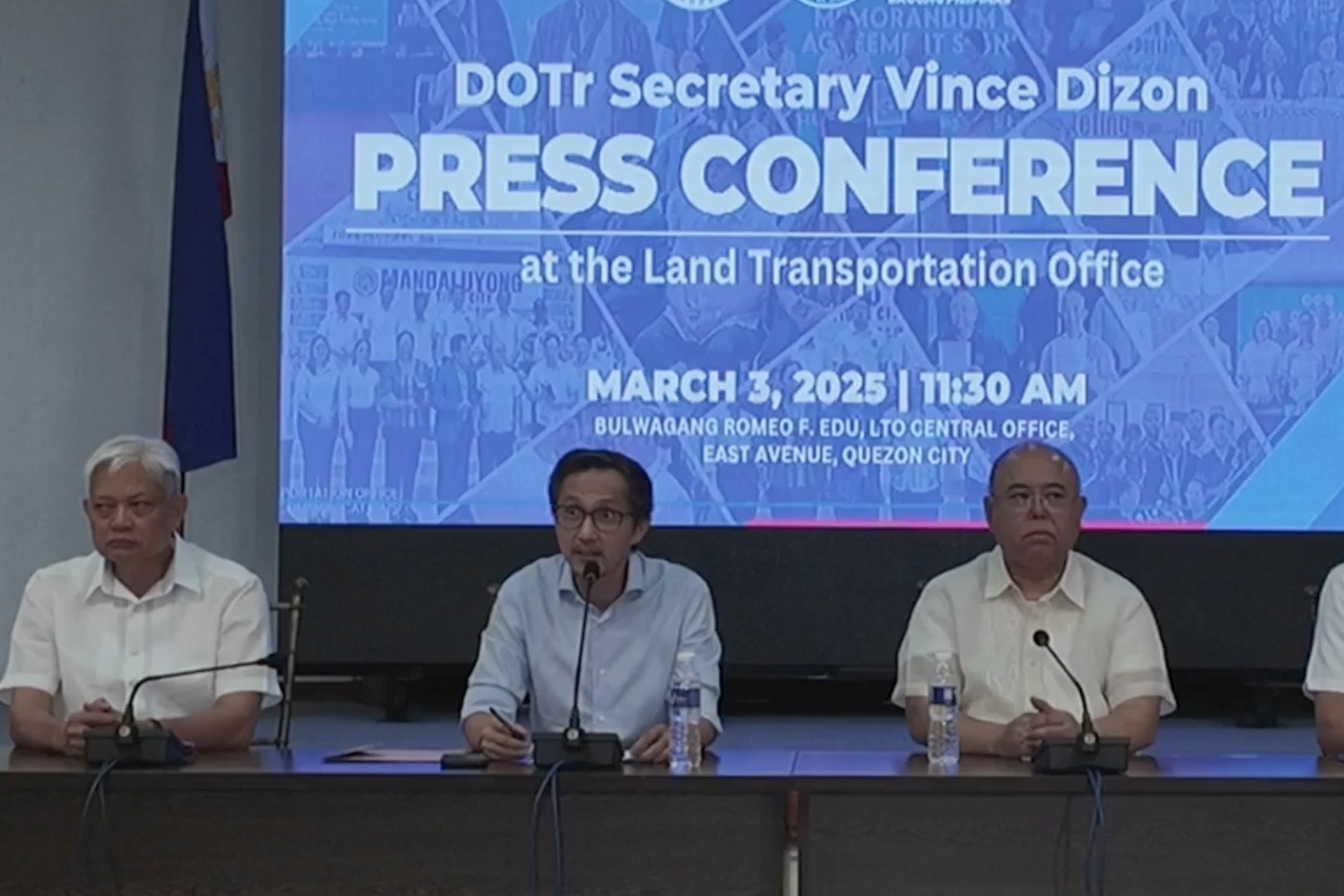Image from LTO Philippines livestream