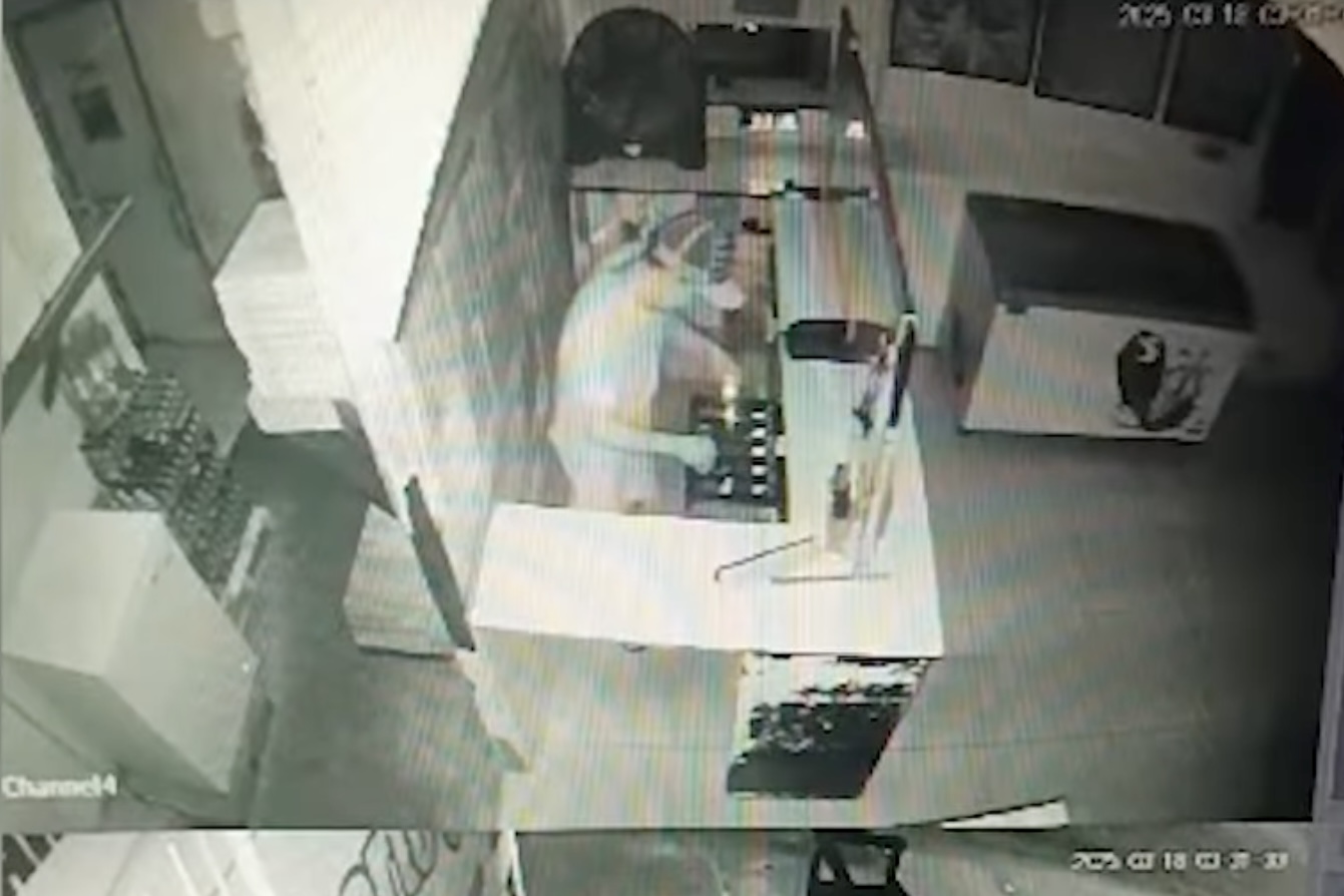 Photo from CCTV footage