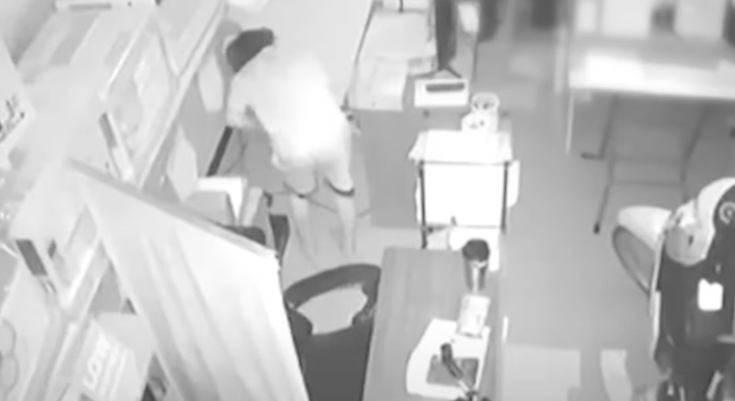 Image from Cebu Bodega Appliance Emporium CCTV footage
