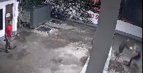 Image from CCTV footage via San Jose Municipal Police Station