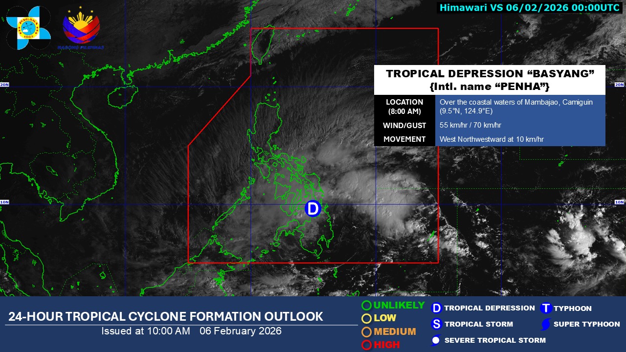 Card courtesy: DOST-PAGASA