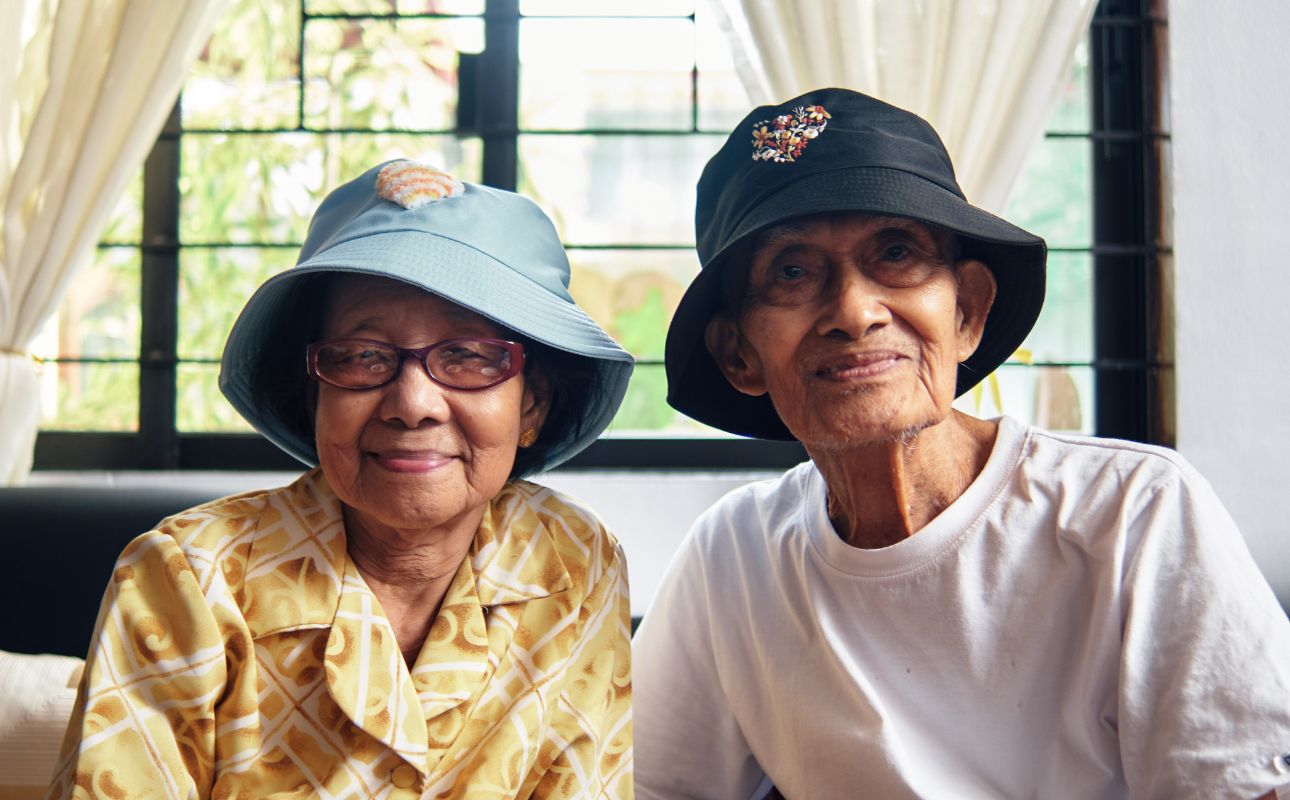 Carolina and Rodrigo Silla have been married for 63 years | Photo courtesy: Zion Lim