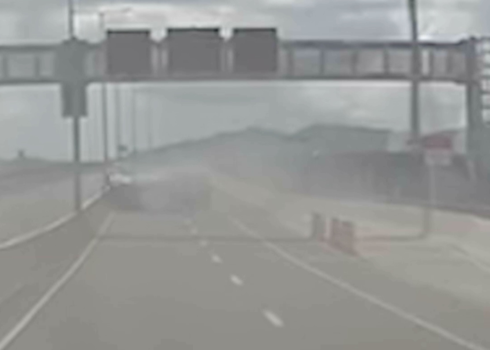 Image from Noj Mercado's dashcam video