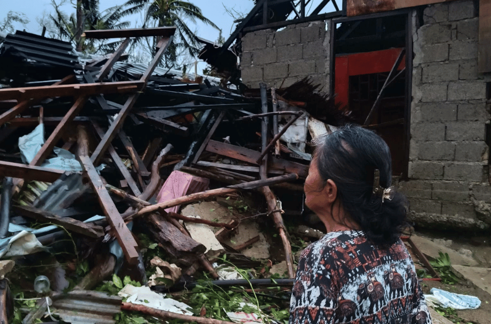 The aftermath of Super Typhoon Pepito in Viga, Catanduanes | Photo courtesy: Ricky Valenzuela