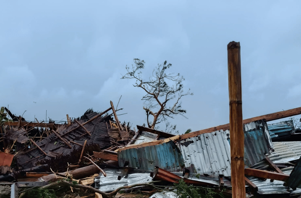 The aftermath of Super Typhoon Pepito in Viga, Catanduanes | Photo courtesy: Ricky Valenzuela Tid