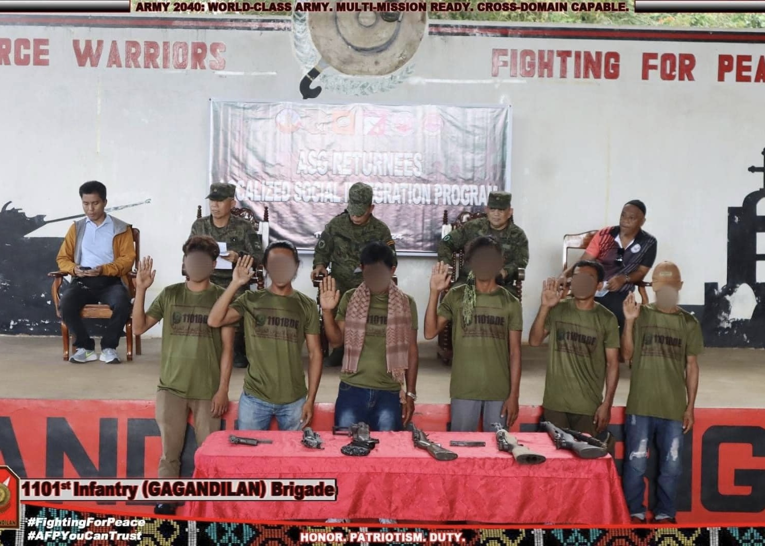 Image courtesy: 1101st Infantry Brigade