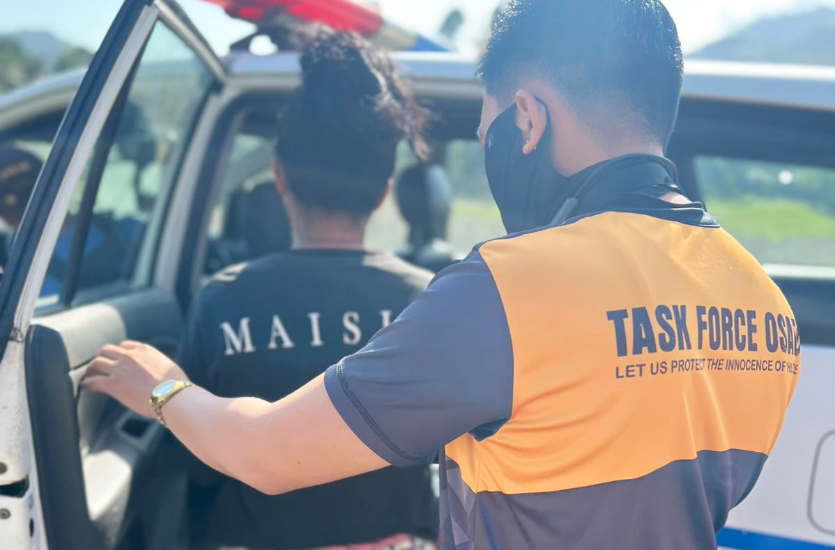 Photo courtesy: Task Force OSAEC Iligan City