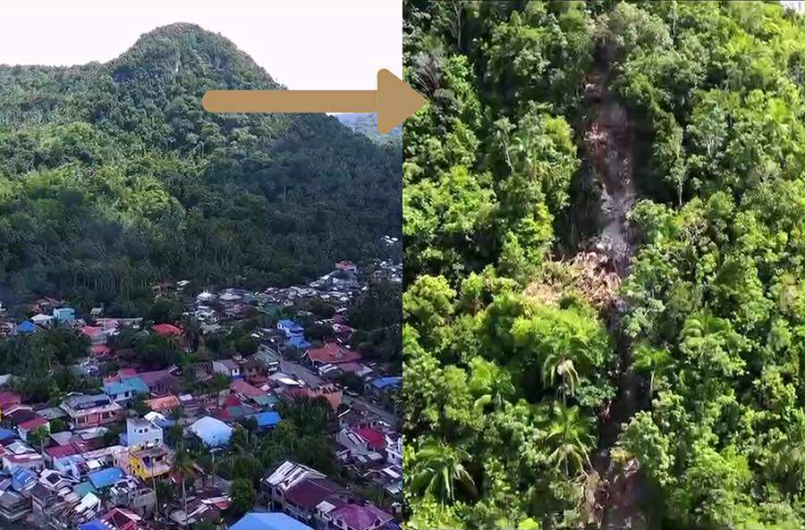 Images from videos courtesy of Rafael Mollejon & Green Goy via Alan Domingo/GMA RTV Balitang Bis