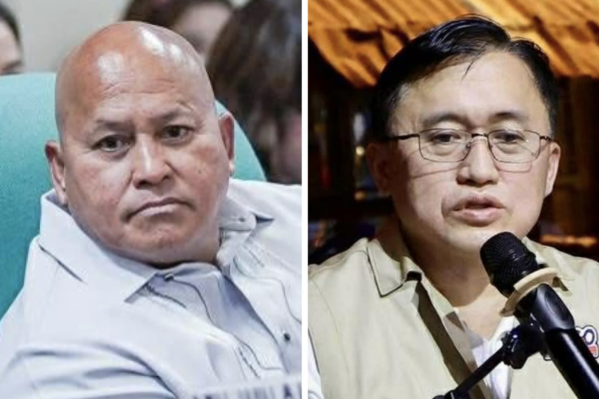 Photo courtesy: Bong Go and Senator Ronald Dela Rosa/Facebook