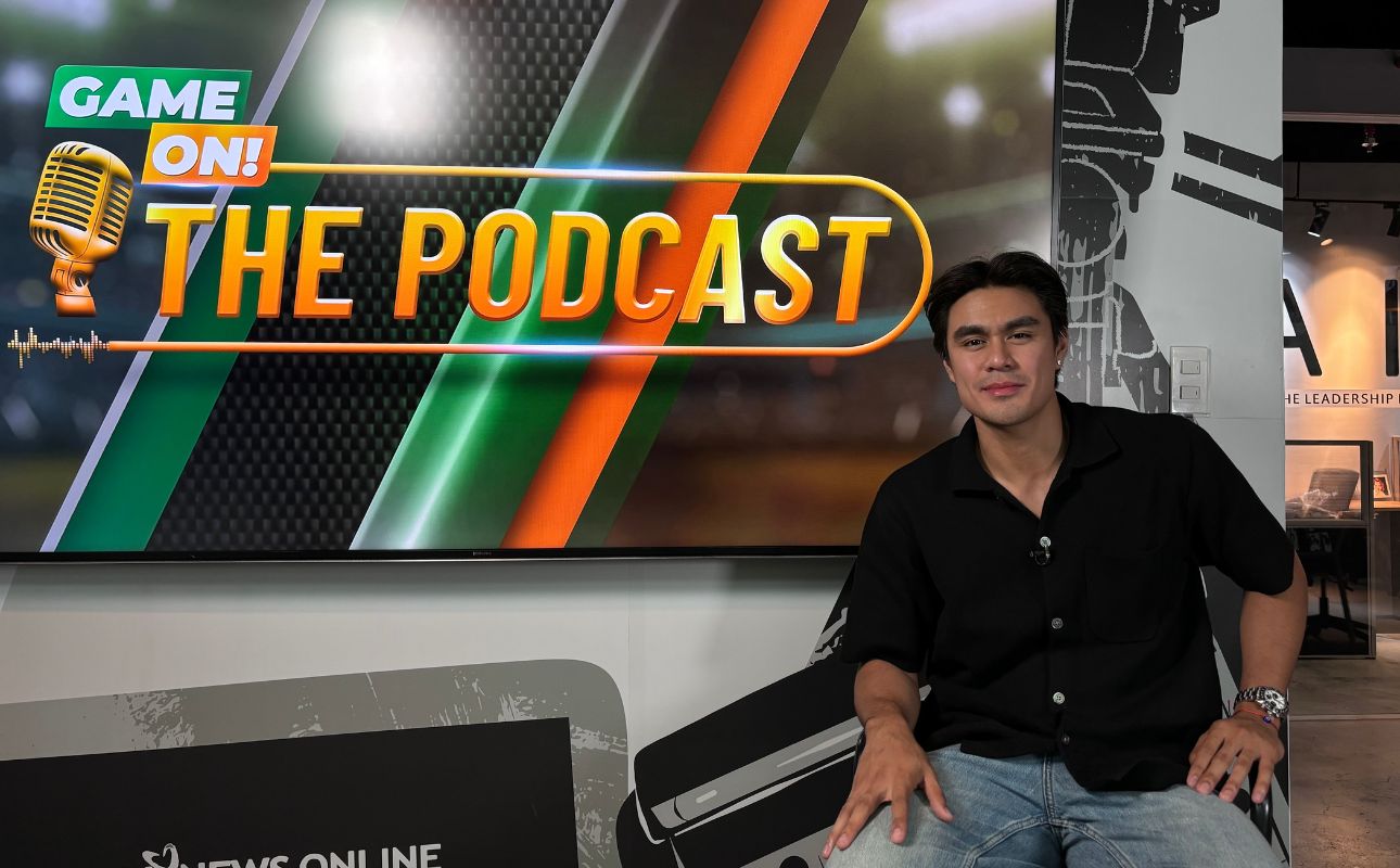 Clint Escamis is Game On! The Podcast's first guest | Photo courtesy: Bryan Presillas