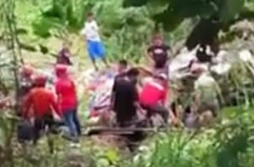 Image from video via Cherryl Canillas Panugao Ybanez/GMA Super Radyo Davao