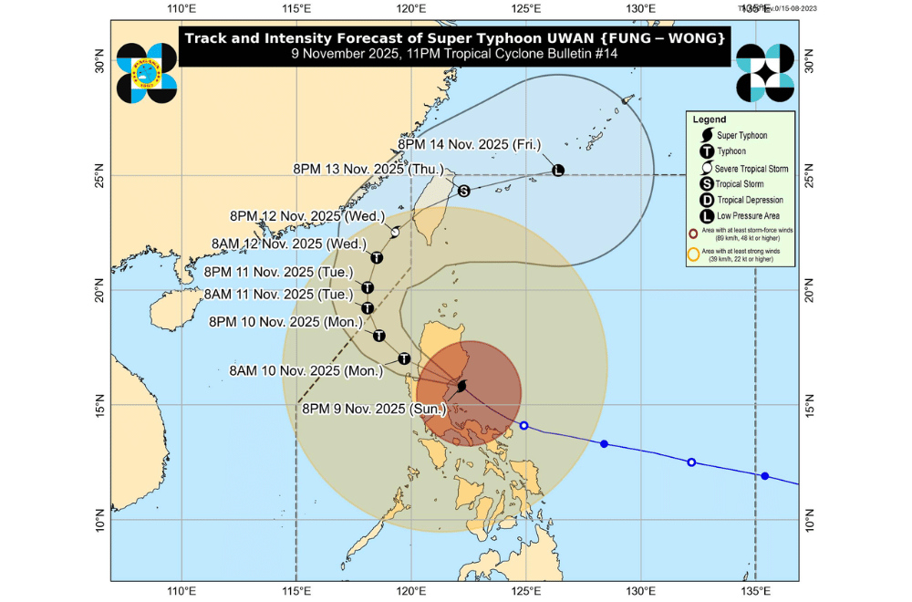 #UwanPH batters Luzon with destructive winds, floods after Aurora landfall