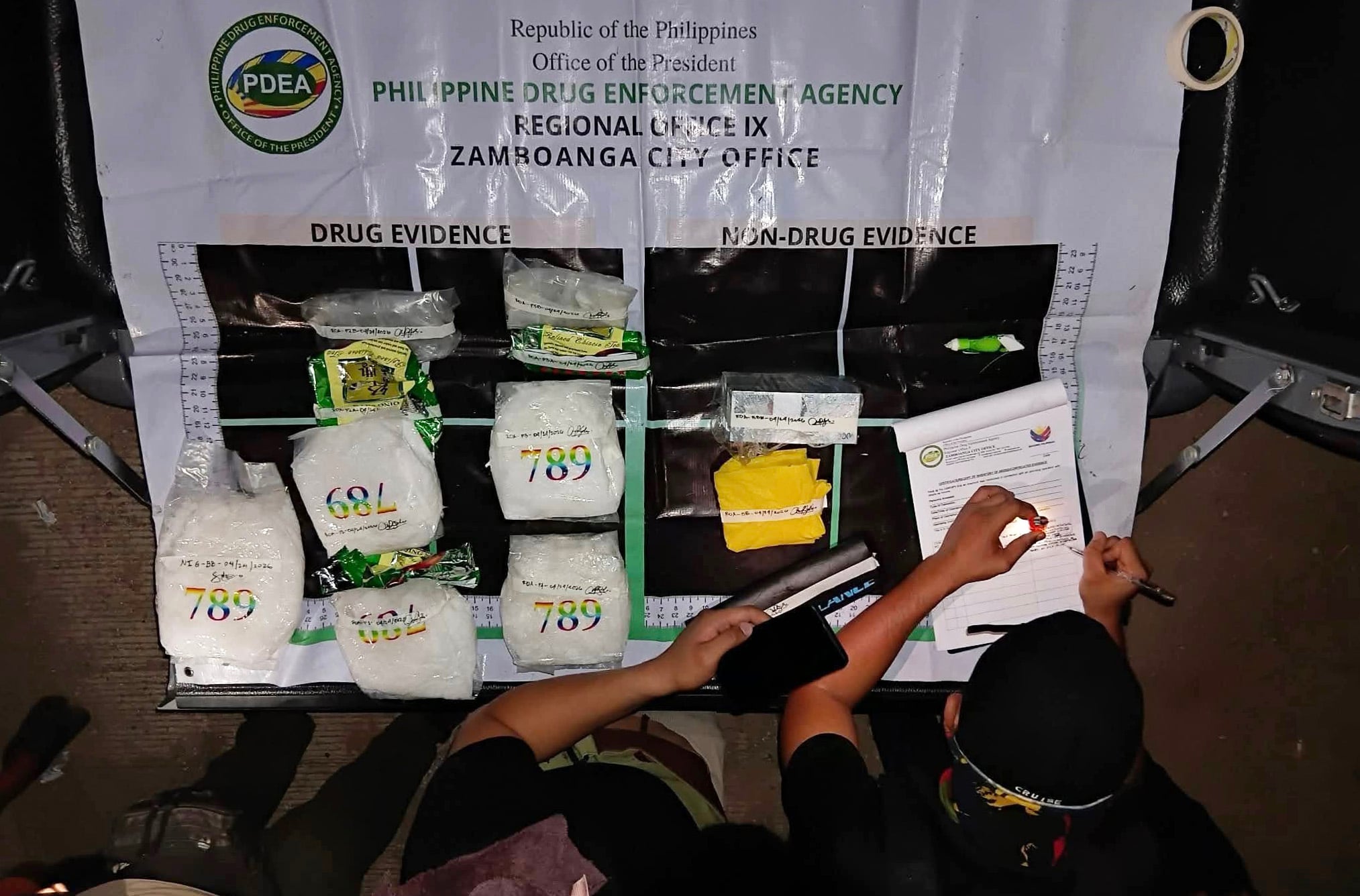 Photo courtesy: Philippine Drug Enforcement Agency-9
