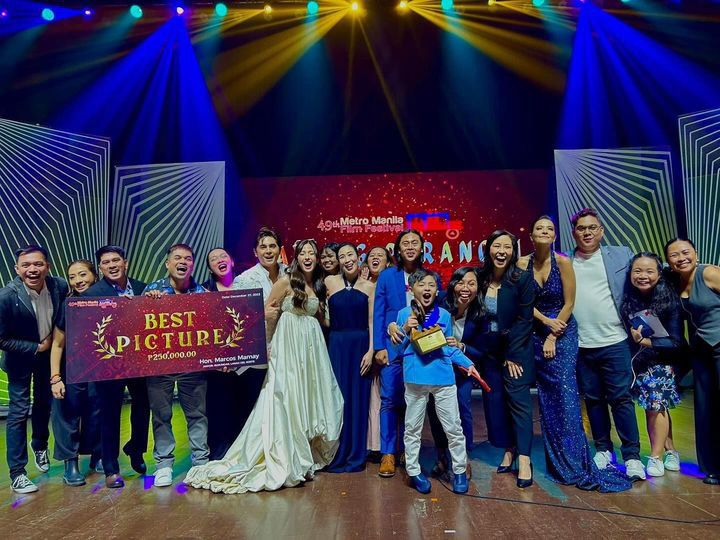 "Firefly" team in attendance at the 49th MMFF Gabi ng Parangal